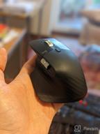 img 1 attached to 🖱️ Logitech MX Master Wireless Mouse: High-Precision Sensor, Easy-Switch up to 3 devices, Meteorite Black review by Aashit Shandilya ᠌