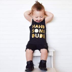 img 3 attached to Dinosaur Baby Boy Clothes: Funny Letter T-Shirt With Pocket - Perfect Summer Outfit For 12-24 Months, 2T, And 3T Toddler Boys - Ideal Gift Idea