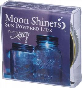 img 4 attached to Light Up Your Evenings With Primitives By Kathy Moon Shiners Sun Powered Jar Lid