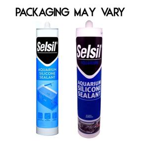 img 3 attached to 🐠 SELSIL Clear Aquarium Silicone Sealant - High Elasticity, Fish-Safe, Solvent-Free Silicone Polymer, Ozone-Resistant for Freshwater and Saltwater, Transparent 10.14 Fl oz, 1 Pack