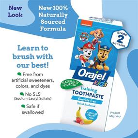 img 3 attached to 🦷 Enhance Your Child's Dental Health with Orajel Patrol Training Toothpaste - 4 Ounce