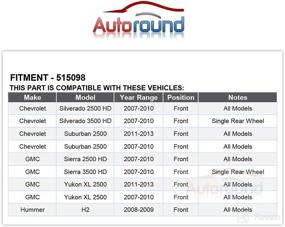 img 2 attached to Autoround Bearing Assembly Silverado Suburban Replacement Parts best: Bearings & Seals