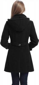 img 1 attached to Daisy Wool Toggle Coat For Women - Regular, Plus Size, And Petite Options By BGSD