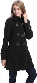 img 3 attached to Daisy Wool Toggle Coat For Women - Regular, Plus Size, And Petite Options By BGSD