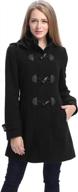 daisy wool toggle coat for women - regular, plus size, and petite options by bgsd логотип
