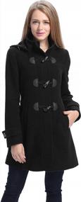 img 4 attached to Daisy Wool Toggle Coat For Women - Regular, Plus Size, And Petite Options By BGSD