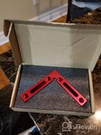 img 1 attached to 90 Degree Aluminum Alloy Right Angle Clamps For Picture Frame, Box, Cabinets And Drawers - 4.7" X 4.7"(12X12Cm) Woodworking Carpenter Tool Corner Clamping Square review by Ryan Cross