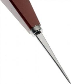 img 2 attached to Stainless Steel Wood Handle Barfly Deluxe Ice Pick