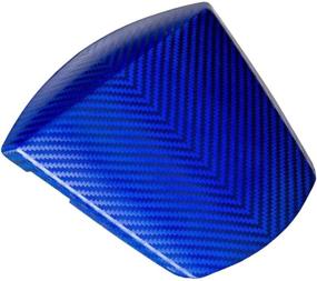 img 2 attached to 🔵 UltraSupplier Carbon Pattern Rear Solo Seat Cowl Cover for GSXR GSX-R GSX R 600 750 - Blue (2011-2021)