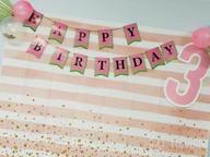img 1 attached to Watermelon Theme First Birthday Party Supplies - Happy Birthday Banner, Foil And Latex Confetti Balloons, Pink And Green Decorations For Summer Fruit Themed Celebration review by Tyler Smith