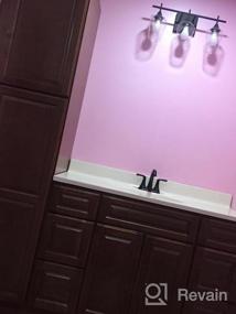 img 8 attached to Обновите декор ванной комнаты с помощью 21-дюймового светильника Osimir Farmhouse цвета темной бронзы - WL9167-3A