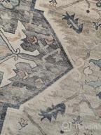 img 1 attached to Loloi II Hathaway Collection HTH-04 Beige / Multi, Traditional Area Rug, 7'-6" X 9'-6 review by Teresa Diers