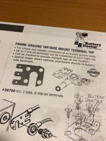 img 4 attached to WirthCo 30703 Battery Doctor Top Post Triple Tap Also Used As A Frame Ground