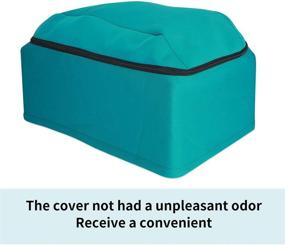 img 2 attached to 🌿 Green Winch Cover - Waterproof & Dustproof, Zipper & Drawstring Closure - TFC1537 (Fits 8000~10000lbs) - Enhanced Water and UV Resistance