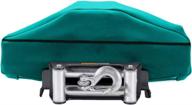 πΏ green winch cover - waterproof & dustproof, zipper & drawstring closure - tfc1537 (fits 8000~10000lbs) - enhanced water and uv resistance logo