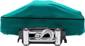 img 4 attached to 🌿 Green Winch Cover - Waterproof & Dustproof, Zipper & Drawstring Closure - TFC1537 (Fits 8000~10000lbs) - Enhanced Water and UV Resistance