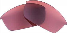img 4 attached to Polarized Replacement Lenses For Oakley Flak Jacket Sunglasses By LenzFlip - Made In USA