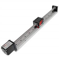 fuyu mini linear stage with motorized stepper, cnc screw and small slide guide - 250mm stroke logo