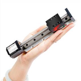 img 1 attached to FUYU Mini Linear Stage With Motorized Stepper, CNC Screw And Small Slide Guide - 250Mm Stroke