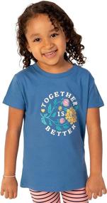 img 3 attached to 👚 Organic Tops, Tees & Blouses for Mighty Girls - High-Quality Girls' Clothing