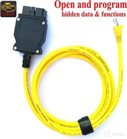 img 1 attached to 🔌 Enet OBD2 Cable: Ethernet Car Diagnostic F-Series Scanner - RJ45 OBDII Scanner Cable