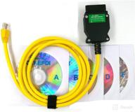 🔌 enet obd2 cable: ethernet car diagnostic f-series scanner - rj45 obdii scanner cable logo