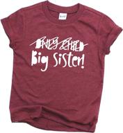 sister sibling announcement toddler flamingo girls' clothing ~ tops, tees & blouses logo