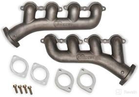 img 3 attached to Gm S10 LS-Swap Cast Iron Manifolds with Enhanced Hooker Design (71223026HKR)