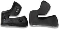 🌟 enhance comfort and fit with bell mx-9 cheek pads (black, 30mm) logo