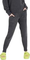 ugg womens safiya jogger granite women's clothing : lingerie, sleep & lounge logo