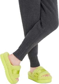 img 1 attached to UGG Womens Safiya Jogger Granite Women's Clothing : Lingerie, Sleep & Lounge