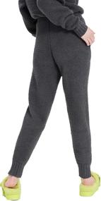 img 3 attached to UGG Womens Safiya Jogger Granite Women's Clothing : Lingerie, Sleep & Lounge