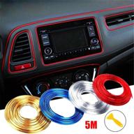 wichemi 3d car styling molding strip in blue - 5 meters diy automobile interior and exterior decoration логотип