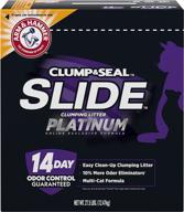 🚽 arm & hammer slide platinum multi-cat clumping cat litter logo