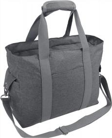 img 4 attached to Универсальная и стильная спортивная сумка CCidea Sports Tote: идеальная женская сумка для спортзала, путешествий и многого другого!