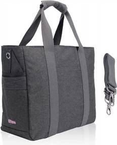 img 3 attached to Универсальная и стильная спортивная сумка CCidea Sports Tote: идеальная женская сумка для спортзала, путешествий и многого другого!