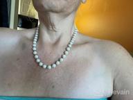 img 1 attached to Women'S Round Fake Pearl Choker Necklace: Elegant Jewelry For Any Occasion! review by Saber Spencer