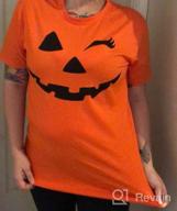 img 1 attached to Halloween Pumpkin Jack-O'-Lantern Lightweight Women'S Pullover Sweatshirt For Costume Party review by Lisa Appleman