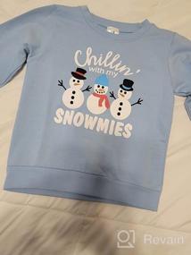 img 5 attached to 🎄 Chillin Snowmies Christmas Boys' Sweaters – Unique Baby Clothing