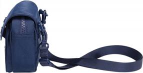 img 2 attached to HOTSTYLE MOREPURE 528S: темно-синий кошелек через плечо и мини-сумка для мобильного телефона для девочек-подростков