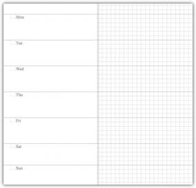 img 3 attached to Organize Your Travel Plans With 3-Pack Weekly Refills For Standard Traveler'S Notebook