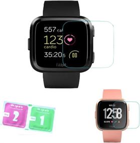 img 3 attached to Защитная пленка для экрана из 3 упаковок Fitbit Hydrogel