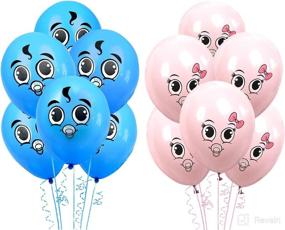 img 4 attached to 🎈 Bossy Baby - 20 Pack Gender Reveal Balloons - Pink and Blue Decorations - Boy or Girl Party Supplies