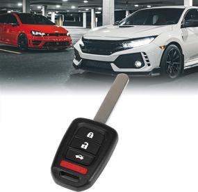 img 3 attached to AUTOHAUX Replacement Keyless Remote 433Mhz Car & Vehicle Electronics