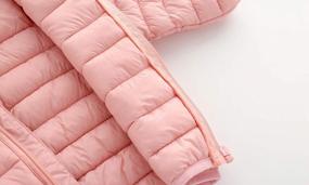 img 2 attached to CECORC Winter Coats for Kids with Hoods | Padded Light Puffer Jacket for Baby Boys and Girls – Infants, Toddlers | SEO-friendly