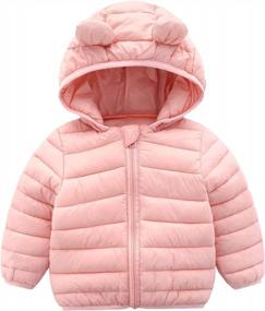 img 4 attached to CECORC Winter Coats for Kids with Hoods | Padded Light Puffer Jacket for Baby Boys and Girls – Infants, Toddlers | SEO-friendly