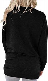 img 1 attached to Женская футболка с длинным рукавом Good Vibes с радужным рисунком, блузка, туника, топ