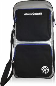 img 4 attached to EBodyboarding Double Padded Reflector Backpack: Durable Travel Bodyboard Wet/Dry Bag