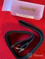 img 1 attached to Gelante Canvas Silver Military Women 2052 BLack Men's Accessories in Belts review by John Mahfood