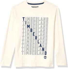 img 3 attached to Stylish Timberland Sleeve Graphic T Shirt in Medium - Ideal Boys' Clothing and Tops, Tees & Shirts